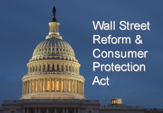 Dodd-Frank Wall Street Reform and Consumer Protection Act