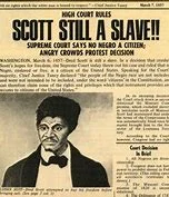 Dred Scott loses case