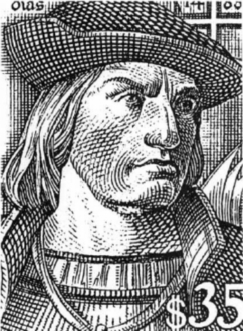 •	Bartolomeu Dias rounds the southern tip of Africa