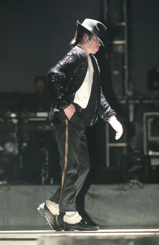 Michael Jackson Moonwalks