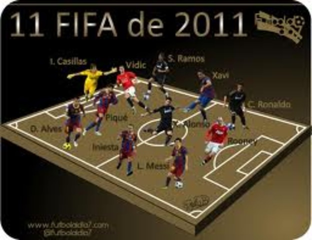 Incluido en el equipo del año de la UEFA