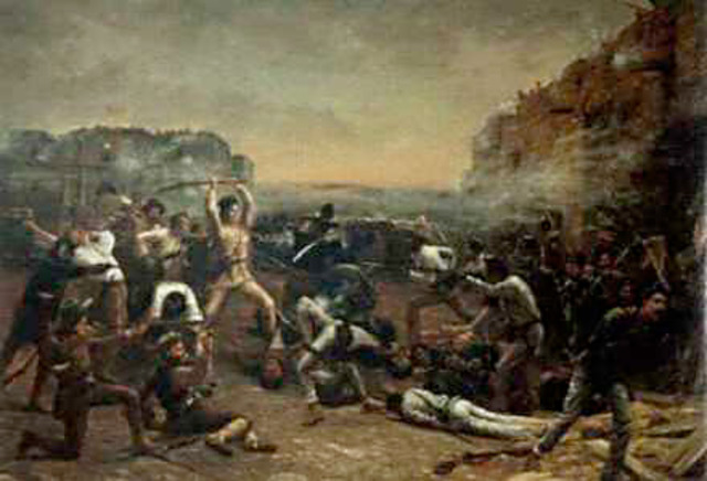 Fall of the alamo