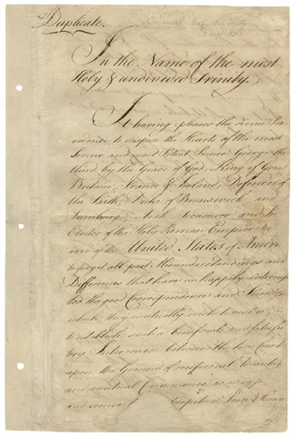 The Treaty of Paris