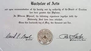 Graduated from Oxford with a Bachelor Of Arts in English and a diploma in education