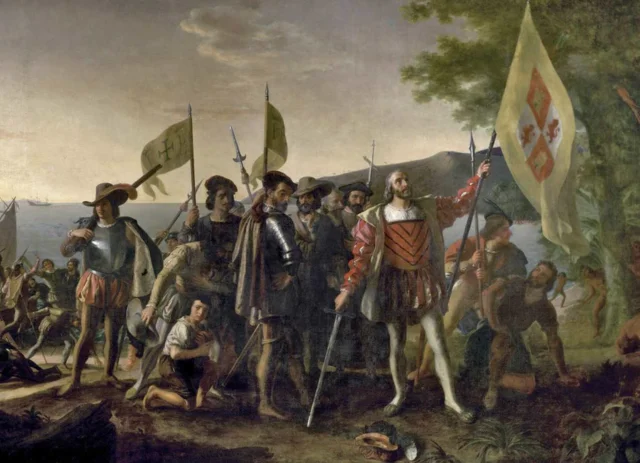 Columbus Lands in the Americas