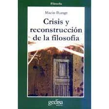 Crisis y reconstrucción de la filosofía