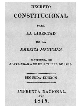 Decreto Constitucional para la Libertad de la América Mexicana.