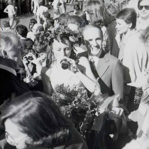 Grete Waitz Sets Record