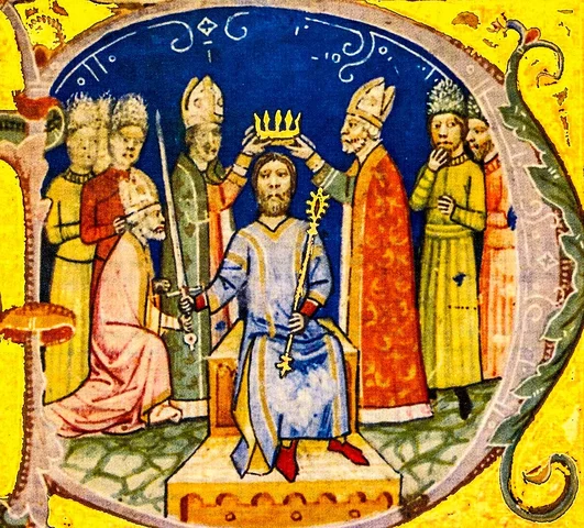 The coronation of Andrew I