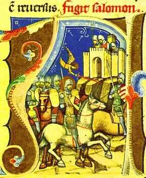 Solomon's battle with Ladislaus