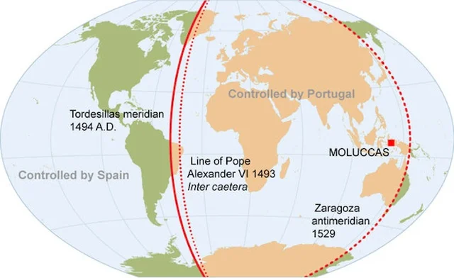 EL TRACTAT DE TORDESILLAS.