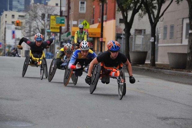 First Wheelchair Race