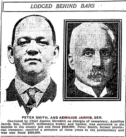 Criminal Conspiracy of Peter Smith and Aemilius Jarvis