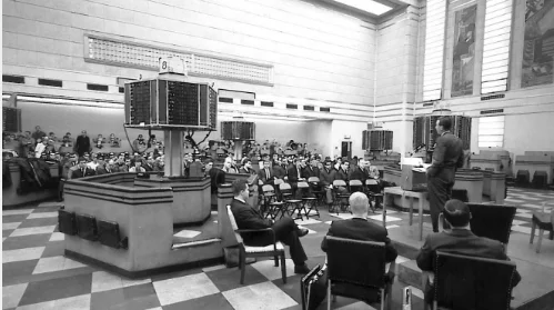 The foundation of the Toronto Stock Exchange
