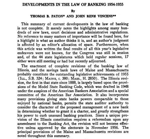 Bank of Canada Amendment Act 1954