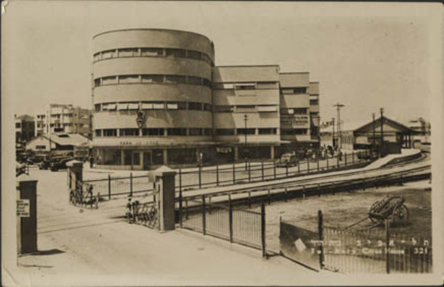 steel framed building