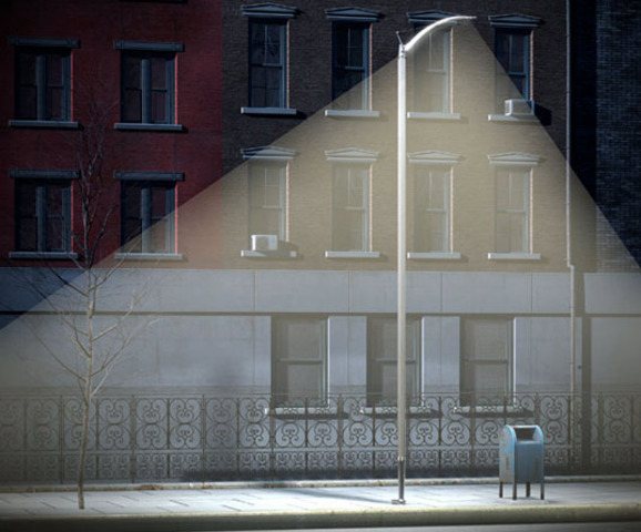 NY's first electric street light