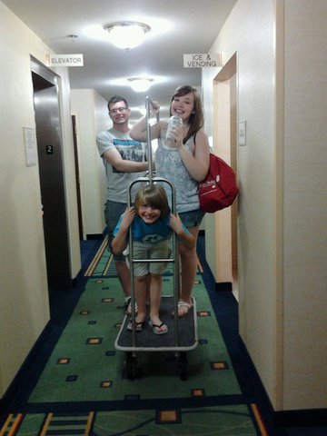 Mi familia y yo fuimos a Arkansas!