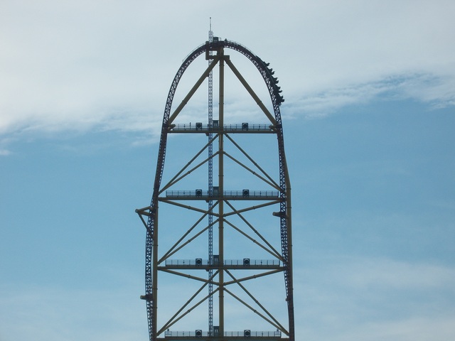 Mi familia me tomaron a Cedar Point!