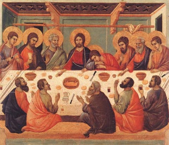 The last Supper by Giotto