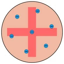 Plum pudding model