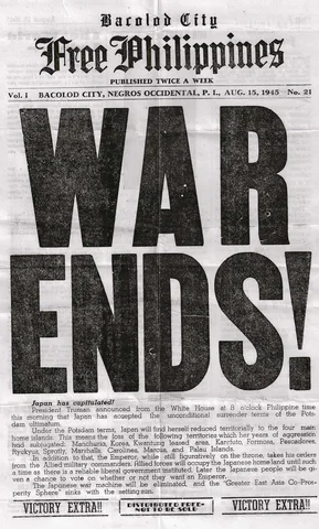 PHILIPPINE–AMERICAN WAR ENDS
