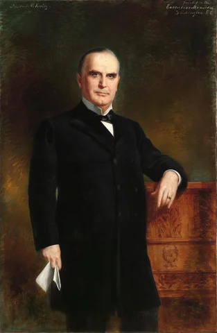 William McKinley is re-elected President