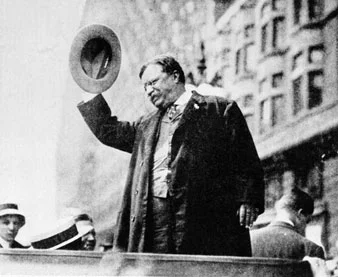 Theodore Roosevelt becomes President