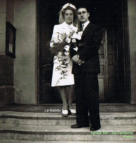 Casamento Henrique Cabral & Maria La-Salette - bisavós