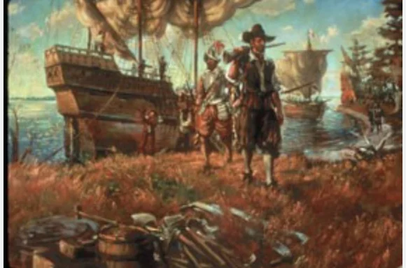 Jamestown founded 1607