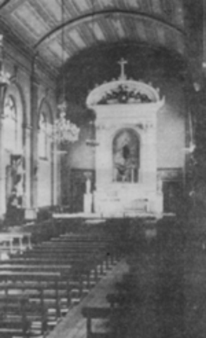 Inauguración de la Capilla de la Victoria.