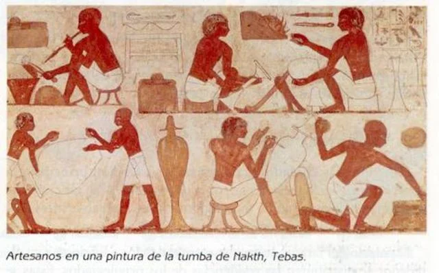 Los Egipcios "El vidrio"