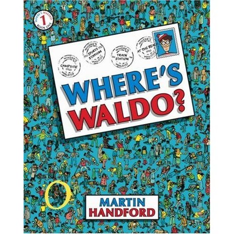 I "read" a series of "Where's Waldo" books by Martin Handford