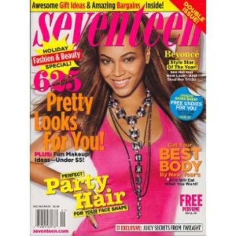 I began reading "Seventeen" Magazine