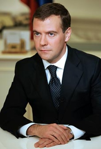 Dmitri Medvedev Elected President