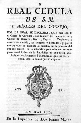 Decreto de 1783