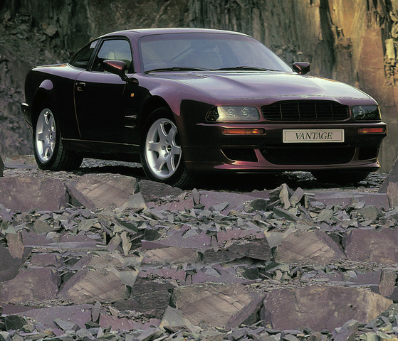 Start of the Aston Martin Vantage