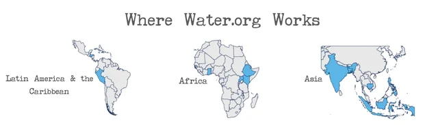 raised 1 million for water.org