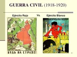 Partidarios del zarismo en contra de sóviets