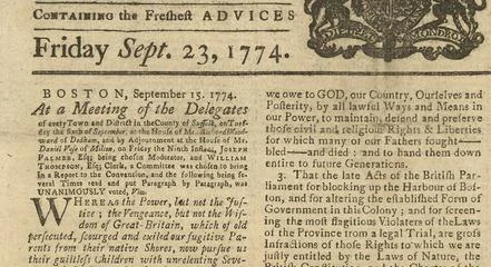The Intolerable Acts