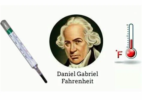 Daniel Fahrenheit " Termómetro de mercurio"