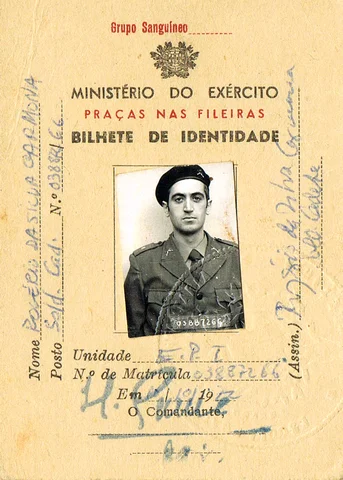 Rogério Carmona, cadete no Convento de Mafra