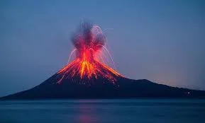Krakatoa Eruption ( Java/Sumatra)