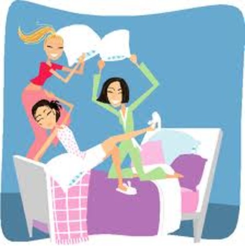 I had an hotel slumber party in DC