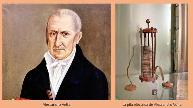 Alessandro Volta inventa la pila voltaica.