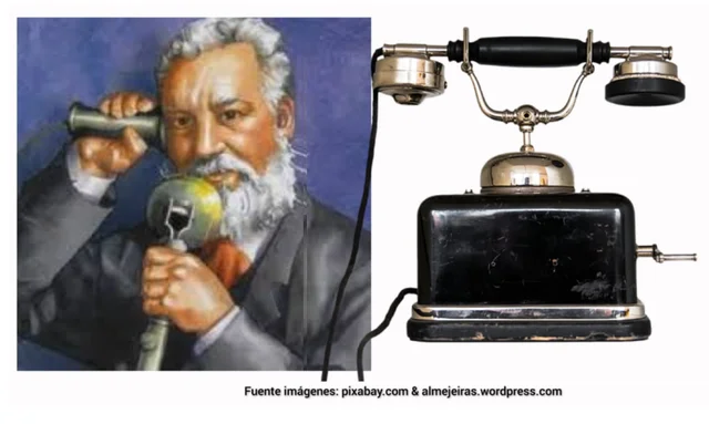 Antonio Meucci inventa el primer teléfono.