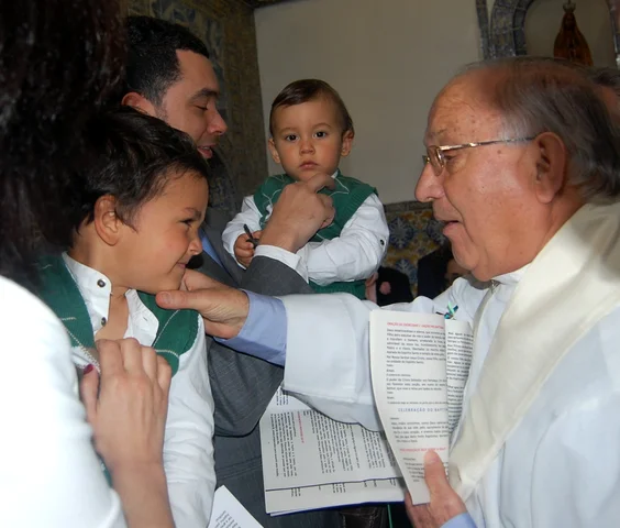 Baptismo de Pedro e Vasco