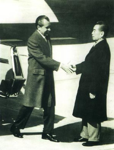 President Nixon Visits China