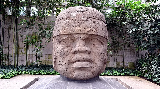 Colossal Olmec Head