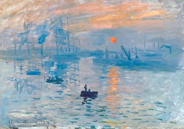 The Impression, Sunrise by Claude Monet